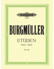 Friedrich Burgmüller : Etudes Opus 109