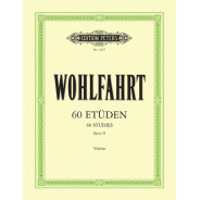 Franz Wohlfahrt : 60 Etudes Opus 45