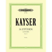 36 Etudes Op.20 - Violon - Kayser - Editions Peters