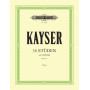 36 Etudes Op.20 - Violon - Kayser - Editions Peters