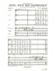 Jesu, Nun Sei Gepreiset BWV41
