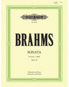 Sonata In E Minor For Cello...