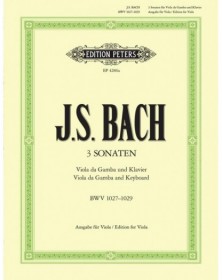 Three Viola Da Gamba Sonatas
