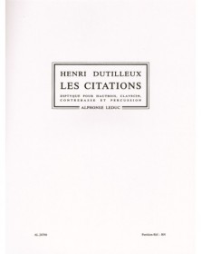 Henri Dutilleux: Les Citations