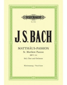 St. Matthew Passion BWV 244
