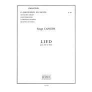 Lied pour Alto et Piano - Serge Lancen - Alphonse Leduc