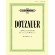 Friedrich Dotzauer : 113 Etudes Vol. 1 (N° 1 à 34)