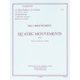 Quatre (4) Mouvements - Flute et Piano - Berthomieu - Alphonse Leduc