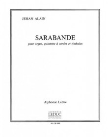 Jehan Ariste Alain: Sarabande