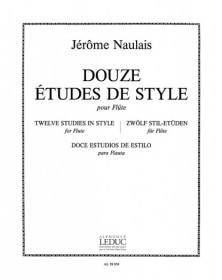 Douze Etudes De Style