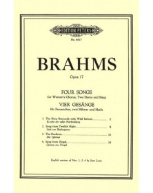 Four Songs Op. 17