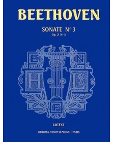 Beethoven : Sonate Opus 2 N°3