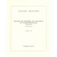 Traité de Rythme, de Couleur et d'Ornithologie Tome 3 - Olivier Messiaen