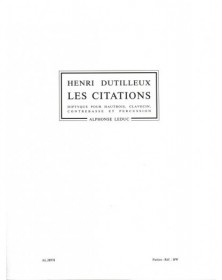 Henri Dutilleux: Les...