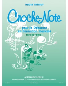 Croche-Note - Livre de...