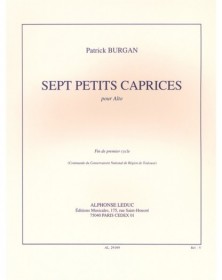 Patrick Burgan: 7 Petites...