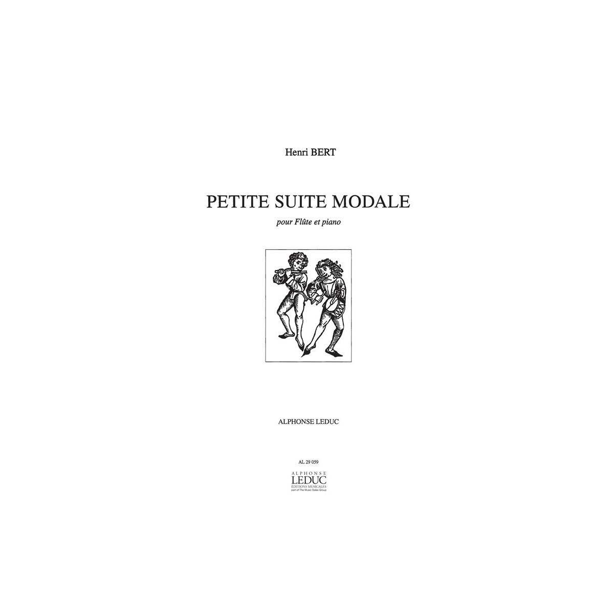 Petite Suite Modale - Henri Bert - Flute et Piano - Alphonse Leduc
