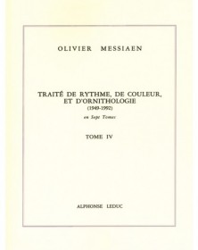 Traité de Rythme, de Couleur et d'Ornithologie Tome 4