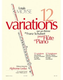 12 Variations sur un Thème de Franz Schubert