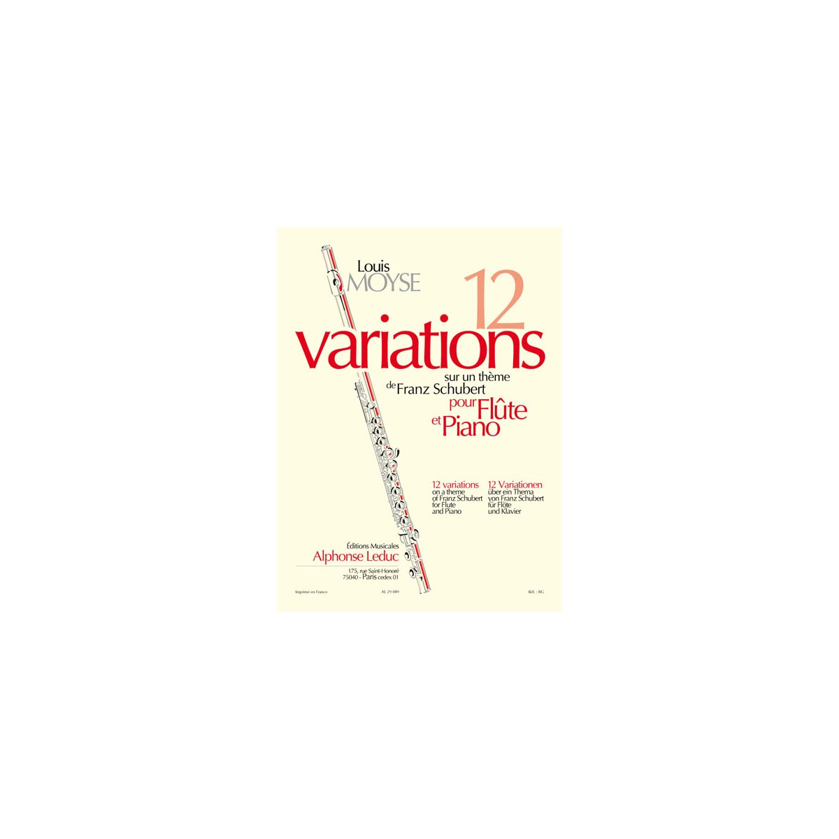 12 Variations sur un Thème de Franz Schubert