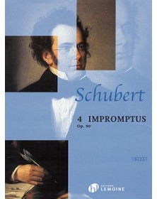 F. Schubert : 4 Impromptus Op.90 (Urtext)