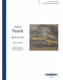 Après Un Rêve - Voice/Piano