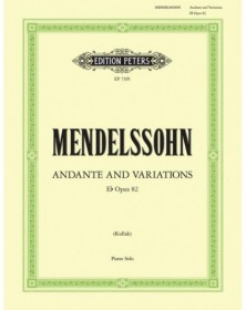 Andante and Variations in E...
