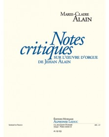 Notes critiques sur...