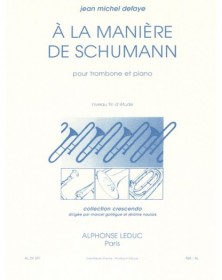 A La Maniere De Schumann