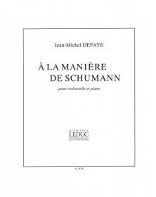 A La Maniere De Schumann