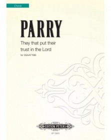 They that put their trust in the Lord
