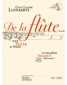 Guy-Claude Luypaerts : De la Flûte Vol.4