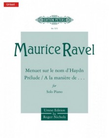 Menuet Sur Le Nom De Haydn, Prelude