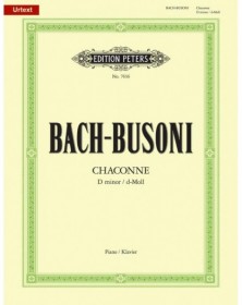 Chaconne In D Minor BWV 1004 For Piano