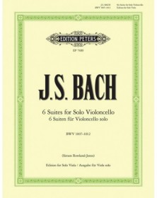 6 Suites Pour Violoncelle Seul BWV 1007-1012 Transcrites Pour Alto