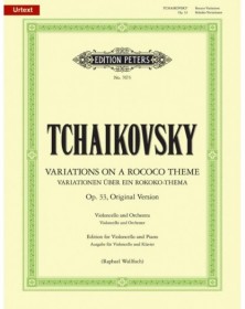 Variations On A Rococo Theme Op.33