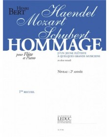 Henri Bert : Hommage d'un jeune Flûtiste Vol.1