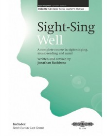 Sight-Sing Well: Teacher's...