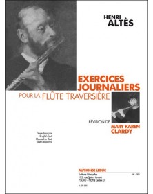 Exercices Journaliers pour la flûte traversière