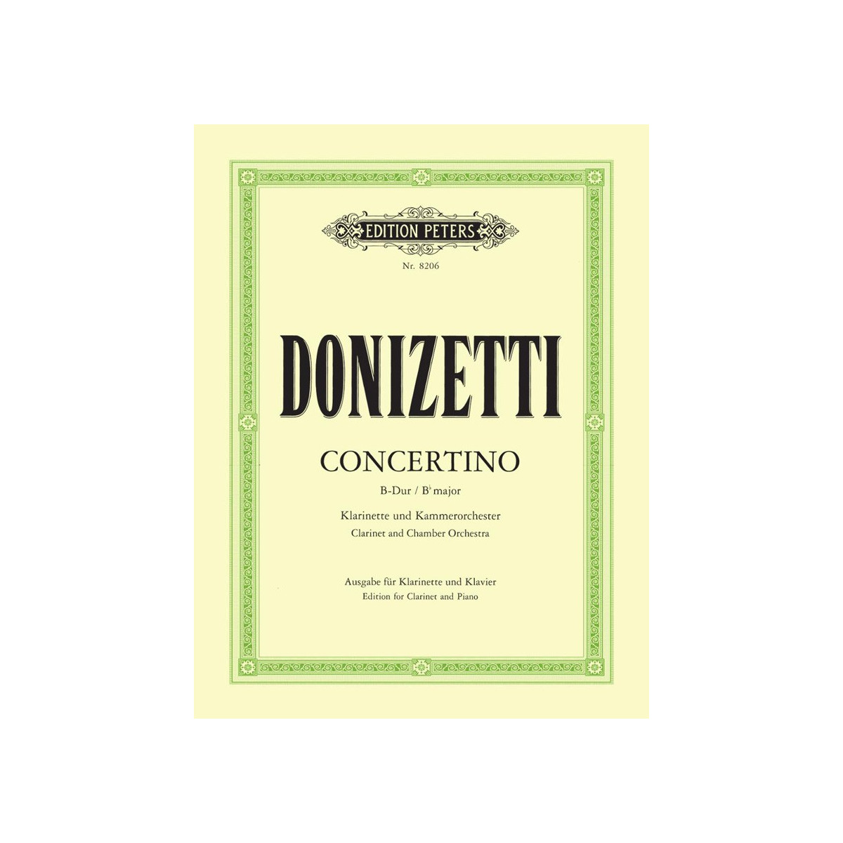 Clarinet Concertino in B flat
