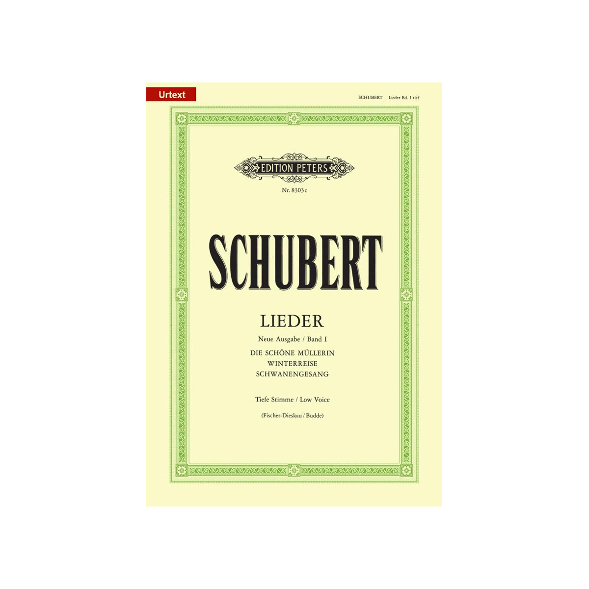 Lieder Volume 1 - Voix Basses