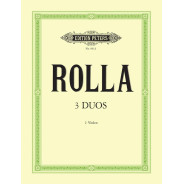 Alessandro Rolla : 3 Duos pour Altos