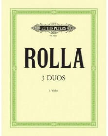 Alessandro Rolla : 3 Duos pour Altos