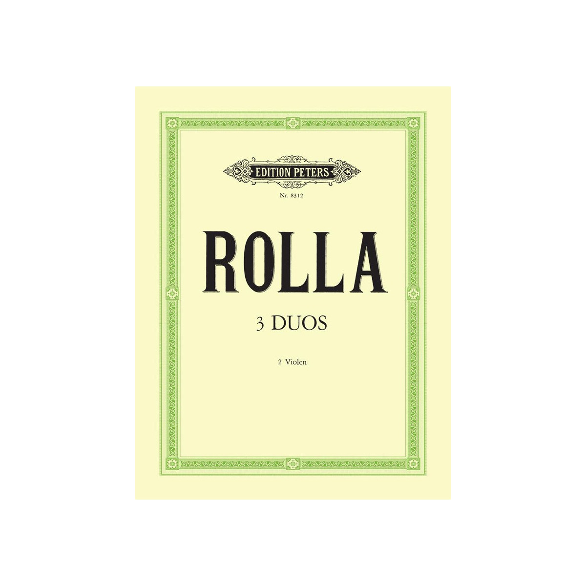 Alessandro Rolla : 3 Duos pour Altos