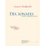 Scarlatti : 10 Sonates arrangées pour clarinette seule - éditions Alphonse Leduc