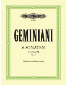 6 Sonaten fur Violoncello...