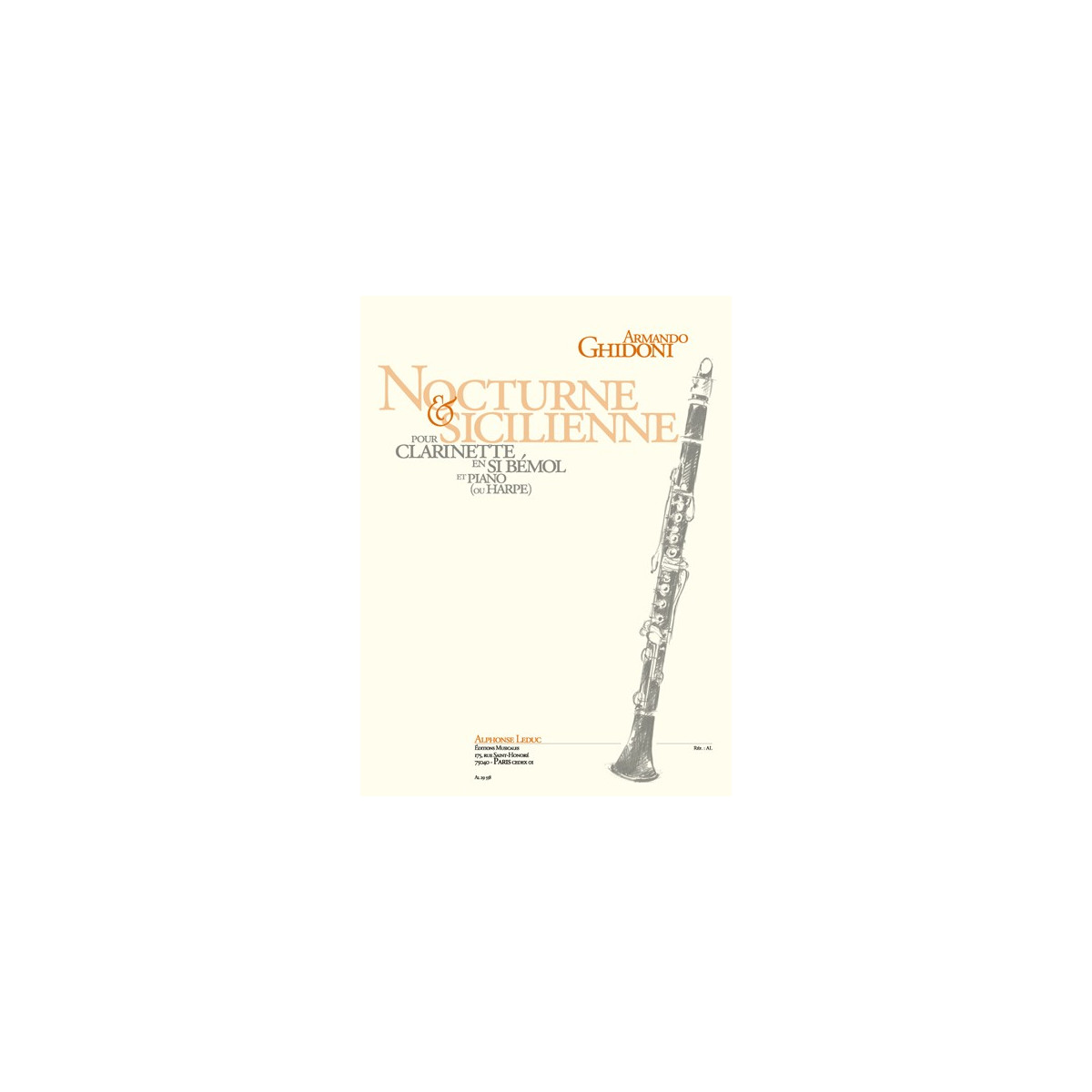 Armando Ghidoni : Nocturne Et Sicilienne