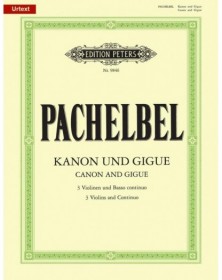 Canon And Gigue - Score And...