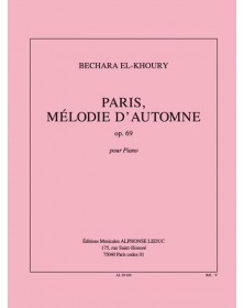 Paris Melodie D'Automne Op.69