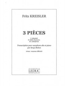 Fritz Kreisler: 3 Pieces de...